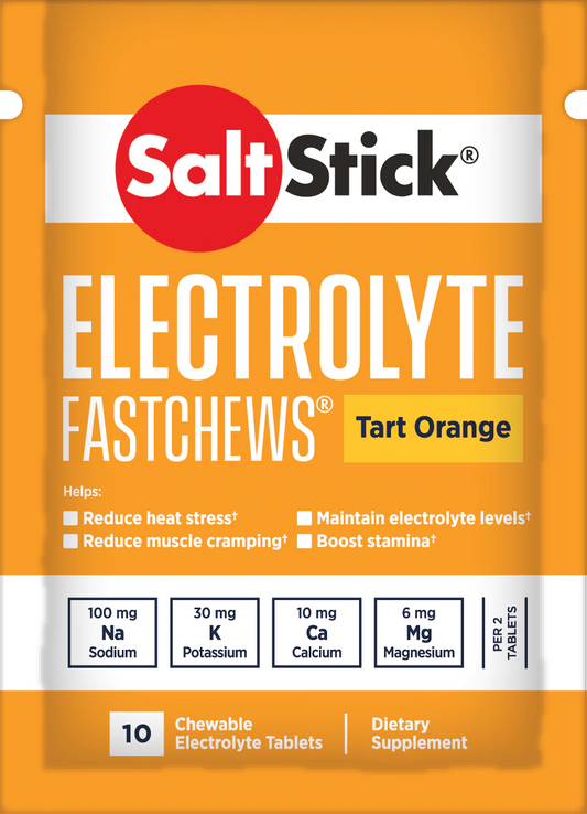 SaltStick Fastchews Orange 10 stk