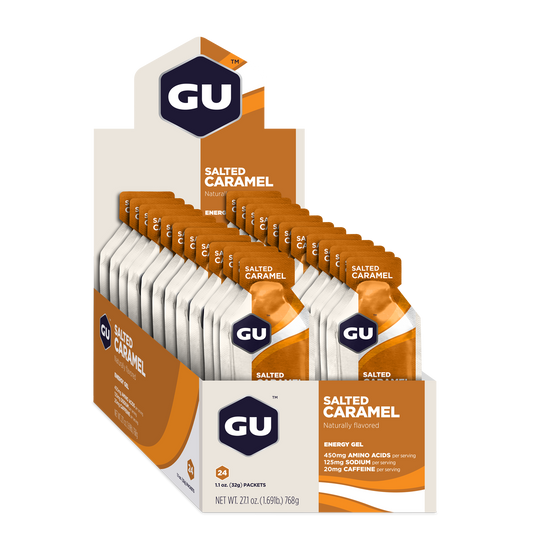GU Energy Gel Salted Caramel Box