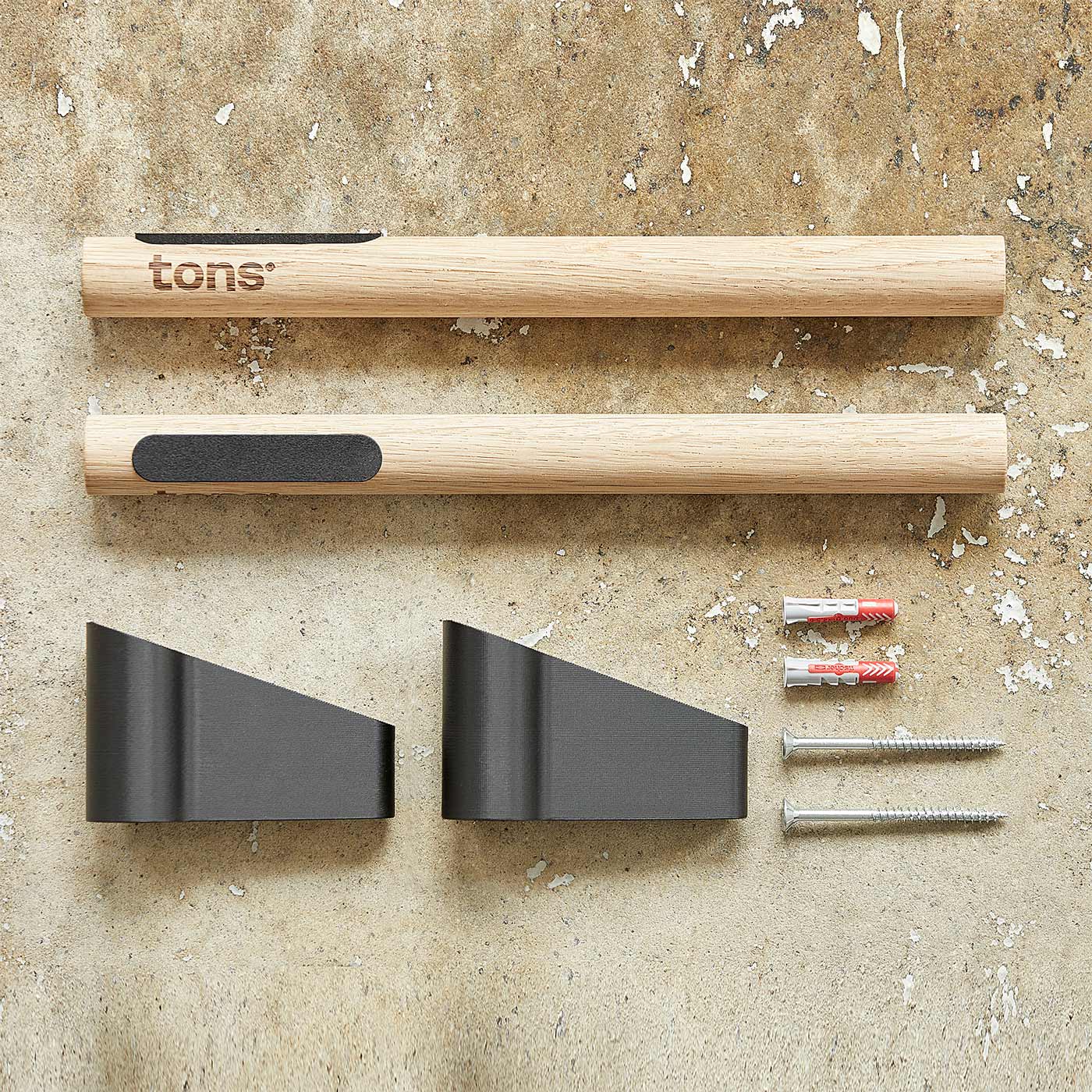 Tons Studio Wall Mount MTB White Beech
