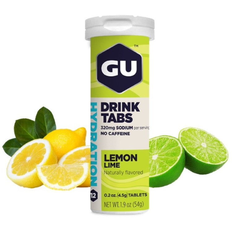 GU Energy Elektrolyttabs Lemon Lime (8 x 12 tabs)