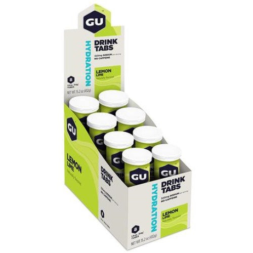 GU Energy Labs Elektrolyttabs Hydration Lemon Lime (8 pack)