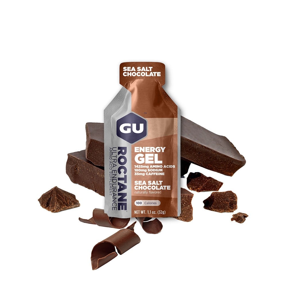 GU Energy Gel Roctane Sea Salt Chocolate med koffein 32g