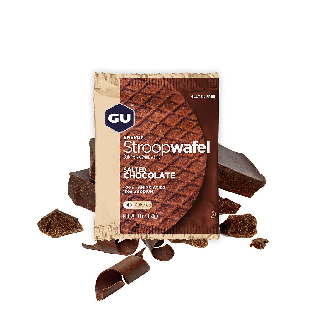 GU Energi Stroopwafel Salted Chocolate glutenfri 30g