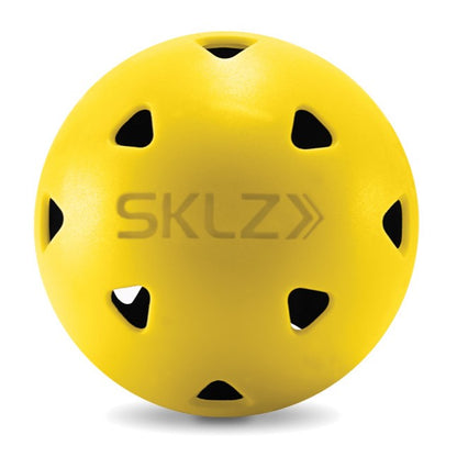 SKLZ Impact Golf Balls Sort/gul (12 pack)
