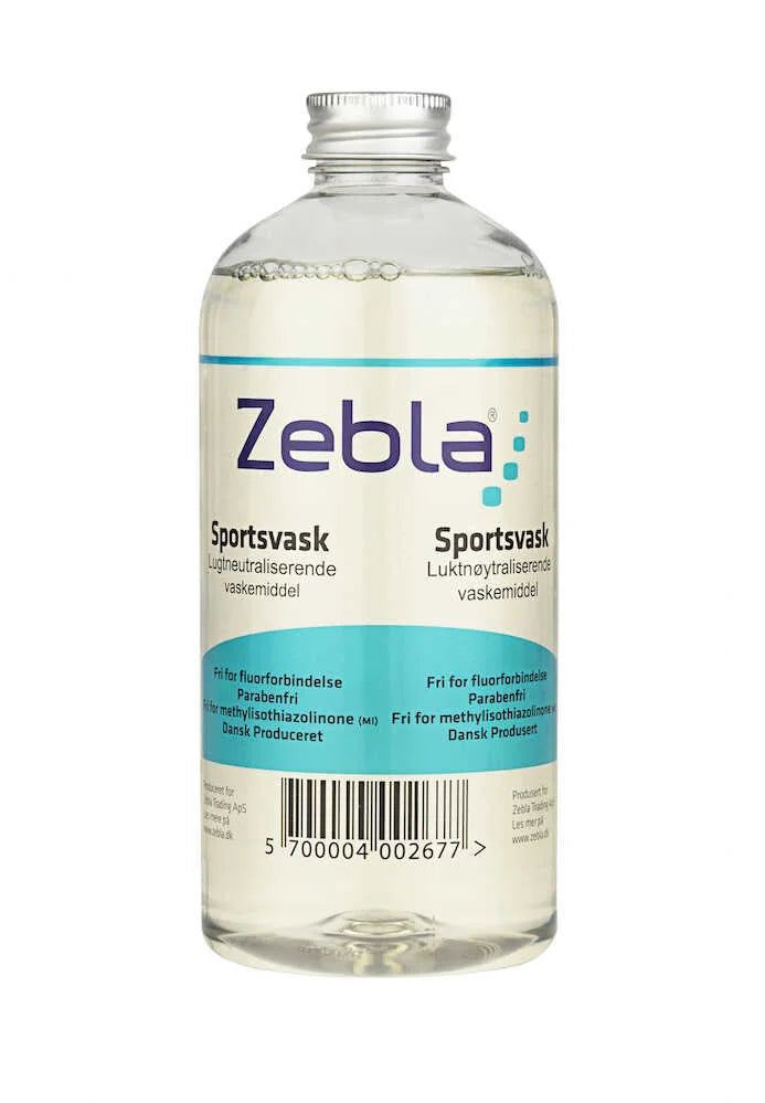 Zebla Sportsvask 500 ml vaskemiddel til sportstøj